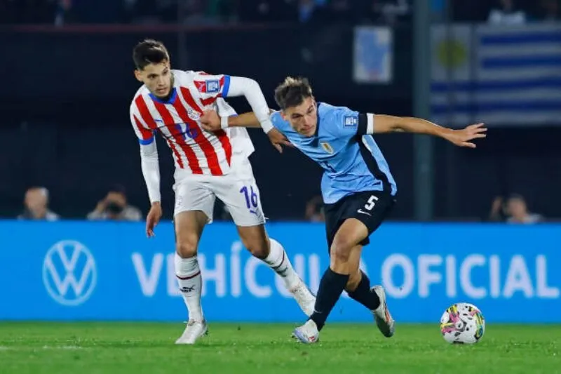 Paraguay và Uruguay sẽ cầm chân nhau