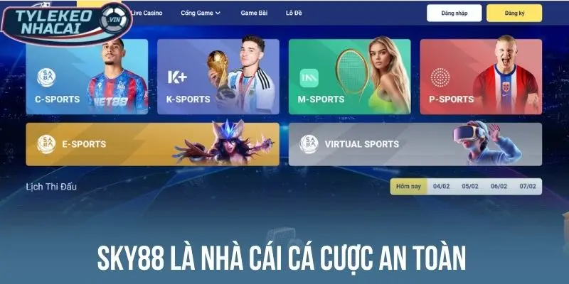 Nhà Cái Uy Tín - Top 10 Thương Hiệu Cá Cược Đẳng Cấp, Kèo Ngon 59 Nhà cái cá cược an toàn Sky88