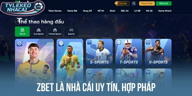 Nhà Cái Uy Tín - Top 10 Thương Hiệu Cá Cược Đẳng Cấp, Kèo Ngon 61 Zbet là nhà cái uy tín, hợp pháp